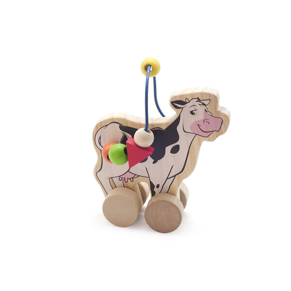 

Лабиринт-каталка Игрушки из дерева Корова (Д361)