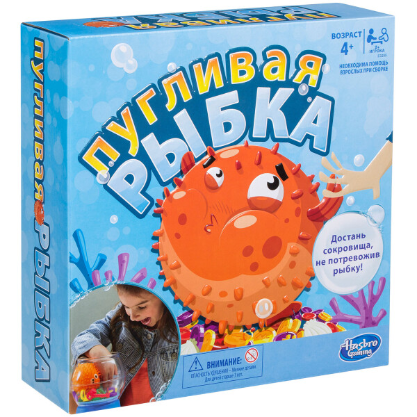 

Настольная игра Hasbro Gaming Пугливая рыбка (E3255)