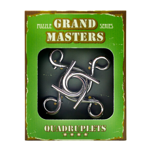 

Металлическая головоломка Grand Master Quadruplets (473254)