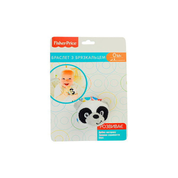 

Погремушка браслет Fisher Price Панда (GH62743)
