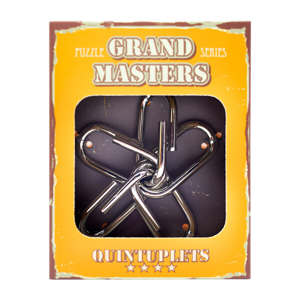 

Металлическая головоломка Grand Master Quintuplets (473255)