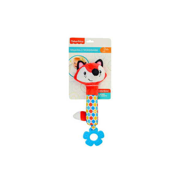 

Пищалка с прорезывателем Fisher price Лисенок (GH73092)