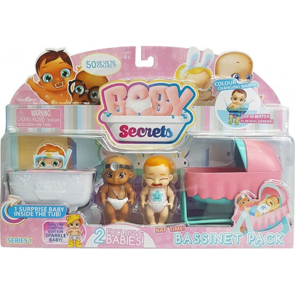 

Игровой набор Baby Secrets Пупсы с колыбельной (77021)