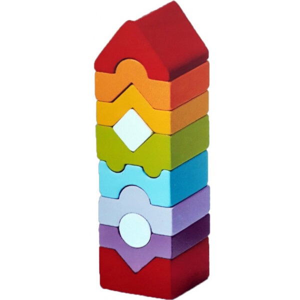 

Деревянная пирамидка Cubika LD 10 10 деталей (14989)