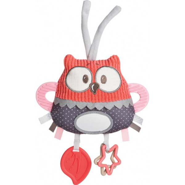 

Игрушка Canpol Babies Pastel Friends плюшевая развивающая Коралловая (68/065_cor)