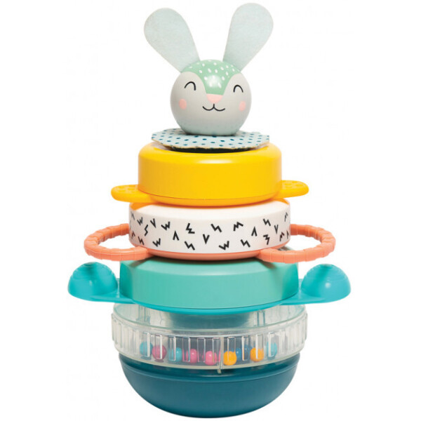 

Развивающая пирамидка Taf Toys Кролик коллекция Полярное сияние (12445)