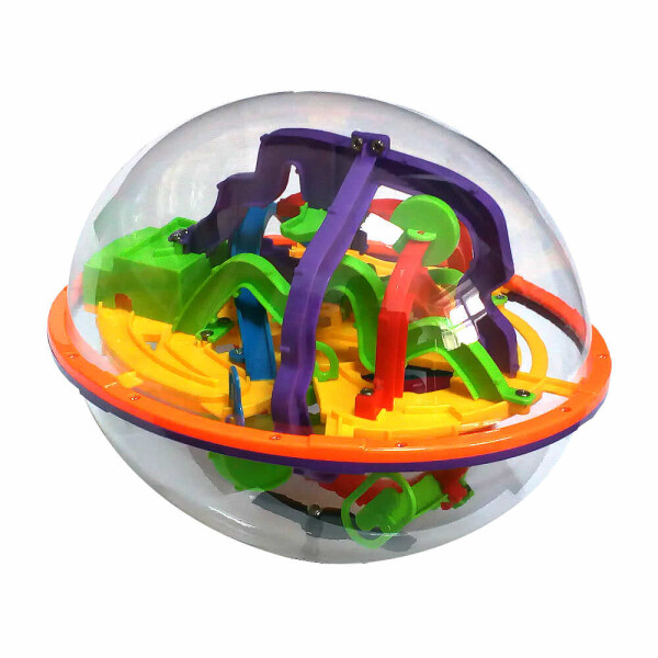 

Головоломка Icoy Toys Шар-лабиринт 22 см 209 барьеров (7071)