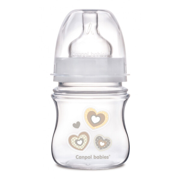 

Антиколиковая бутылочка Canpol babies с широким отверстием EasyStart бежевая 120 мл (35/216_bei)