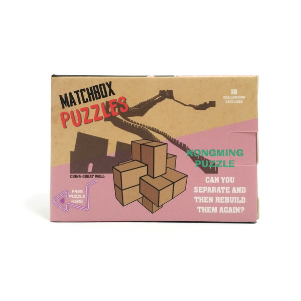 

Мини-головоломка MatchBox Крест Макарова (43874)