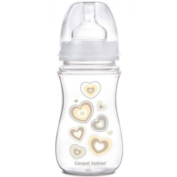 

Бутылочка Canpol babies с широким отверстием EasyStart бежевая 240 мл (35/217_bei)