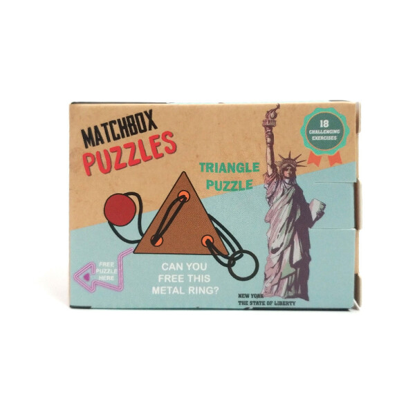 

Мини-головоломка MatchBox Треугольник (43862)