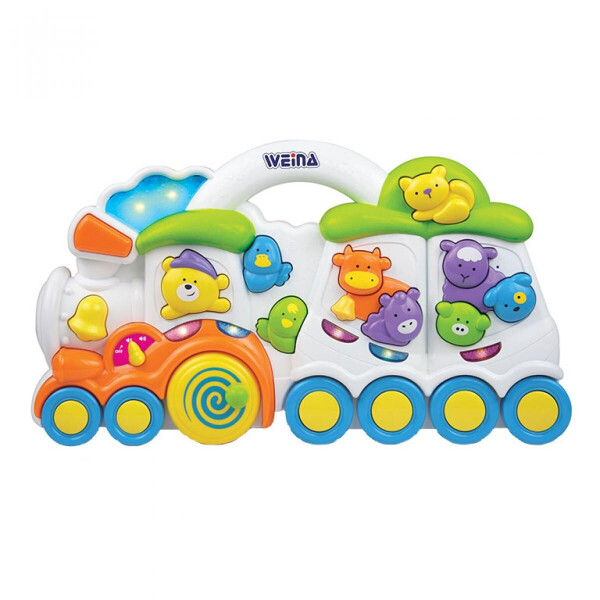 

Музыкальная игрушка Weina Паровозик с животными (2106)