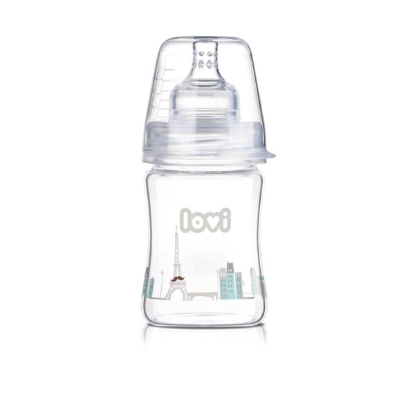 

Бутылочка для кормления Lovi Diamond Glass Retro boy 150 мл (74/103)
