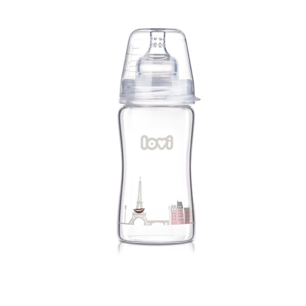 

Бутылочка для кормления Lovi Diamond Glass Retro girl 250 мл (74/202)