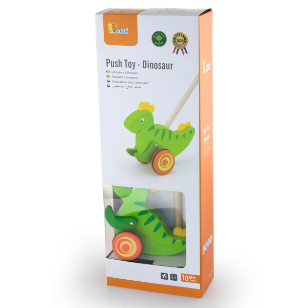 

Игрушка каталка Viga Toys Динозавр (50963)