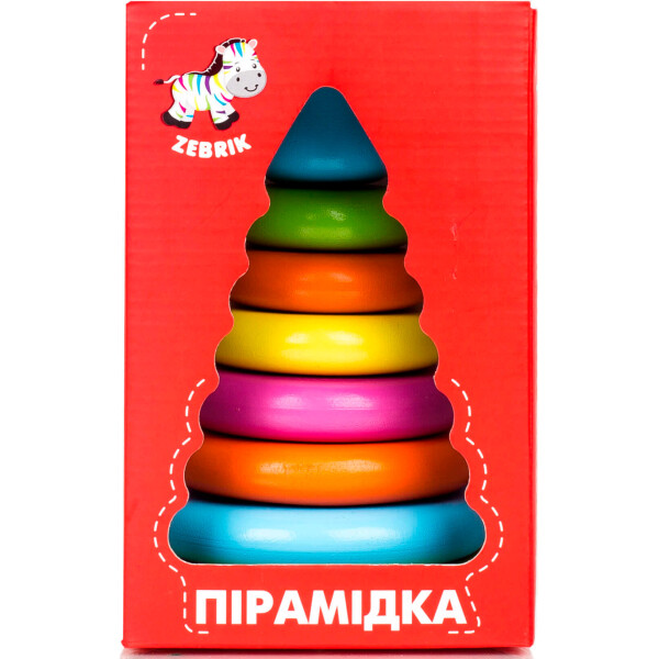 

Пирамидка Vladi Toys Большая цветная (ZB1010-01)