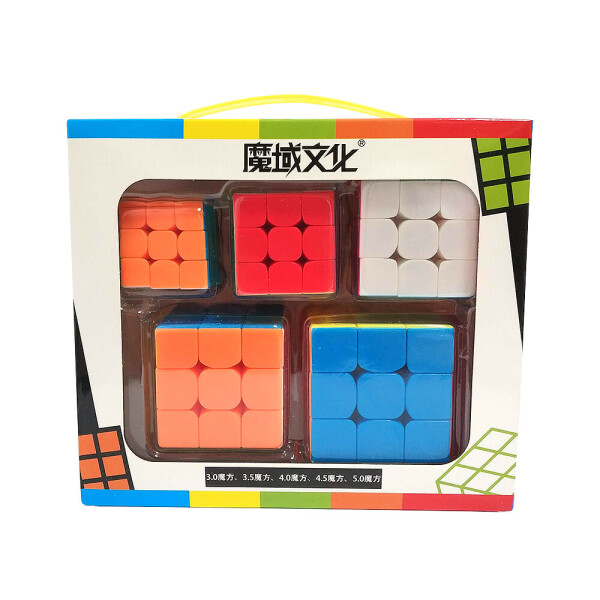

Набор кубиков Рубика 3x3 MoYu MoFangJiaoShi Цветной (MF9304)