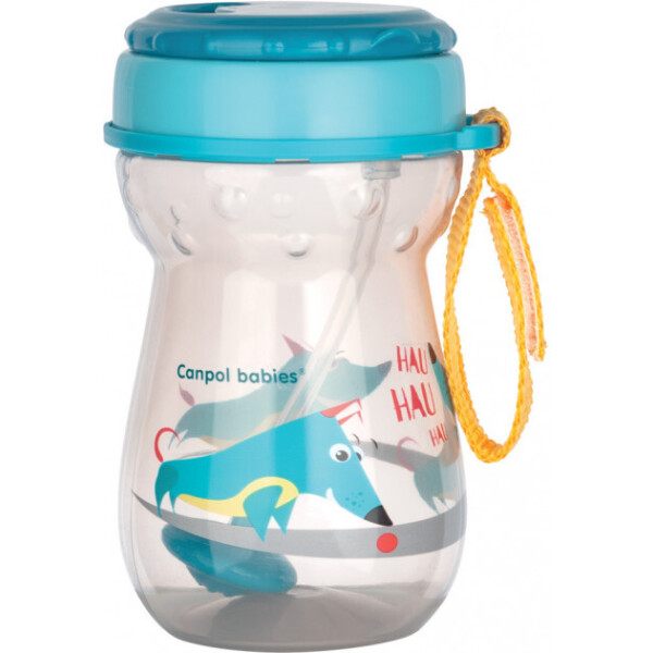 

Поильник Canpol Babies с трубочкой бирюзовый 350 мл (56/518)