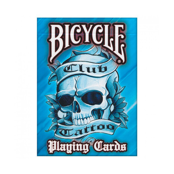

Покерные карты Bicycle Club Tattoo Синие (BCT5-B)