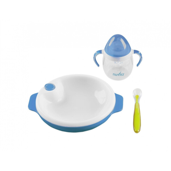 

Набор для кормления Nuvita 6м Голубой 3 предмета (NV1491Blue)
