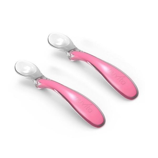 

Набор силиконовых ложечек для кормления Nuvita Easy Eating 6м 2 шт Розовая (NV8480Pink)