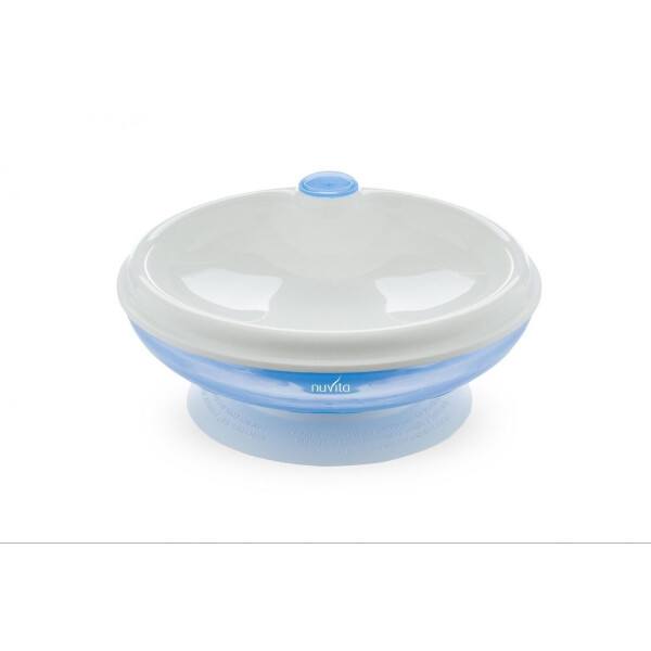 

Тарелка малыша Nuvita с подогревом 6м+ Синяя (NV1427Blue)