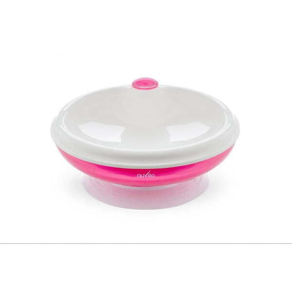 

Тарелка малыша Nuvita с подогревом 6м+ Розовая (NV1427Pink)