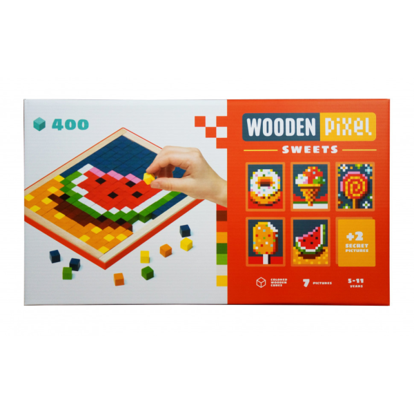 

Мозаика Cubika Wooden pixel 6 (14927)