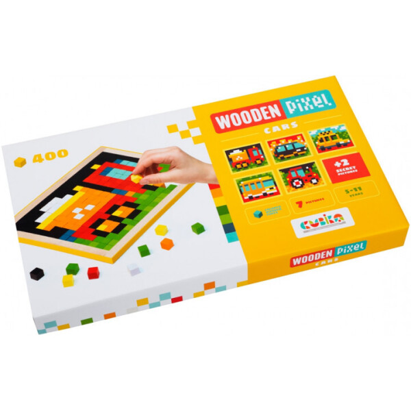 

Мозаика Cubika Wooden Pixel 4 Машинки (14903)