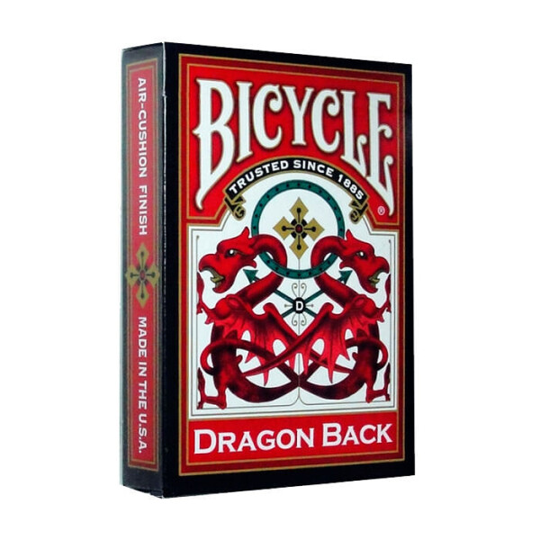 

Покерные карты USPCC Bicycle Dragon Back Красные (BDG03)