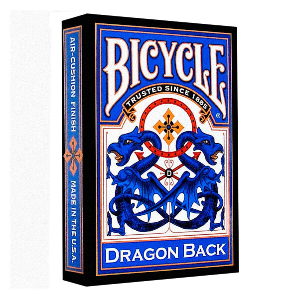 

Покерные карты USPCC Bicycle Dragon Back Синие (17685)