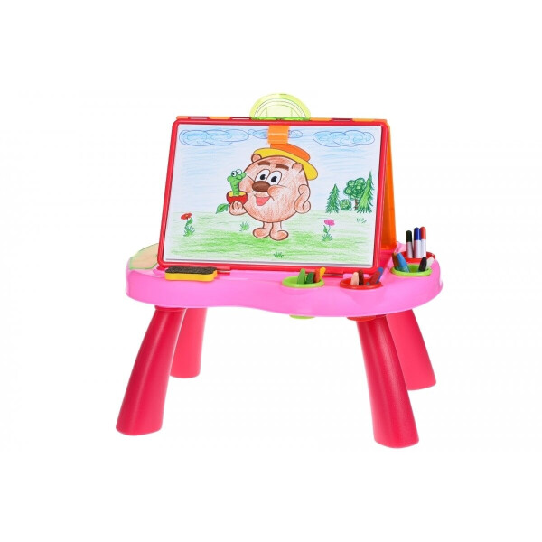 

Учебный стол Same Toy My Art centre розовый (8806Ut)