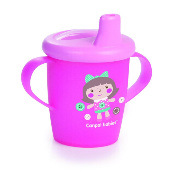 

Непроливающий поильник Canpol Babies 250 мл Toys розовый (31/200_pin)