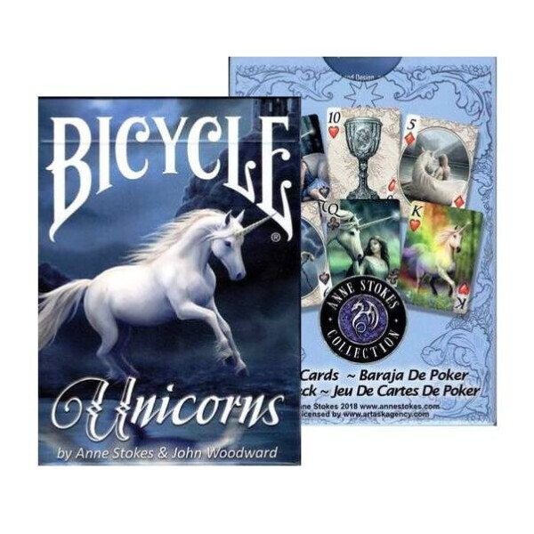 

Покерные карты USPCC Bicycle Unicorns by Anne Stokes (BAH1-1-1)