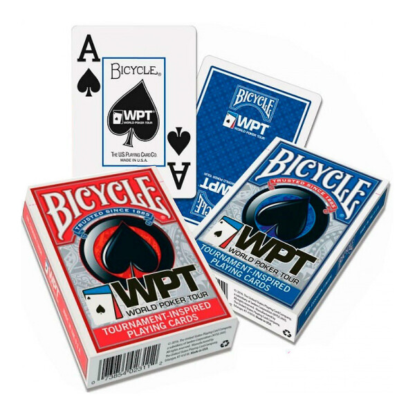 

Покерные карты USPCC Bicycle WPT Jumbo Index (11117)