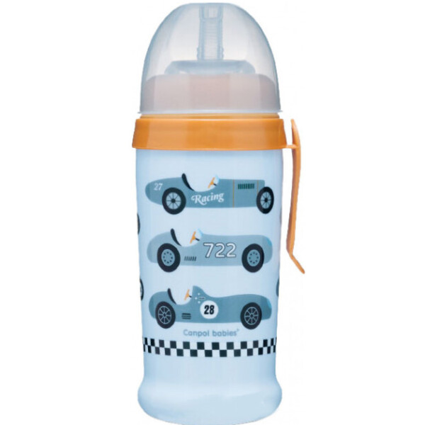 

Поильник непроливайка Canpol Babies Racing голубой 350 мл (56/516_blul)