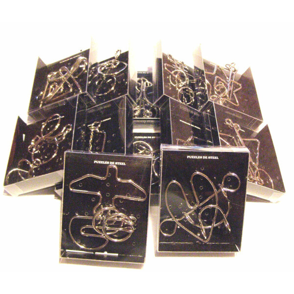 

Набор из 12 металлических головоломок Kaisiqi Puzzles De Steel (1578)