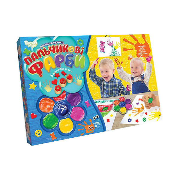 

Пальчиковые краски Danko Toys Мое первое творчество (ДТ-ОО-09-88)