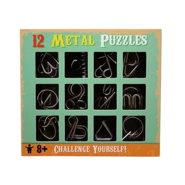 

Набор металлических головоломок Kaisiqi 12 видов (BMS-12)