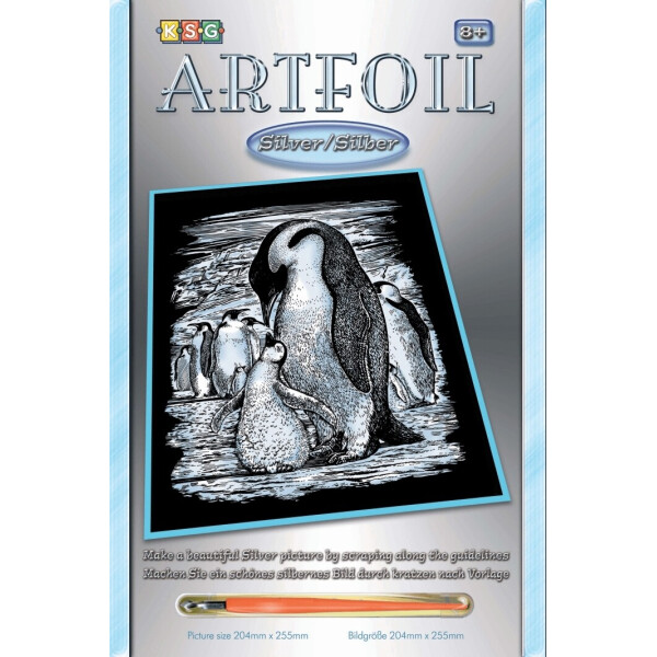 

Набор для творчества Sequin Art Artfoil Silver Пингвин SA0609