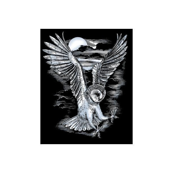 

Набор для творчества Sequin Art Artfoil Silver Сипуха SA0537