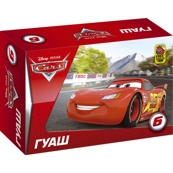 

Гуашь Серия Cars 6 цветов (Ц630010У)