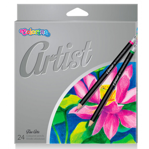 

Карандаши цветные Colorino Artist мягкие 24 цвета (65221PTR)