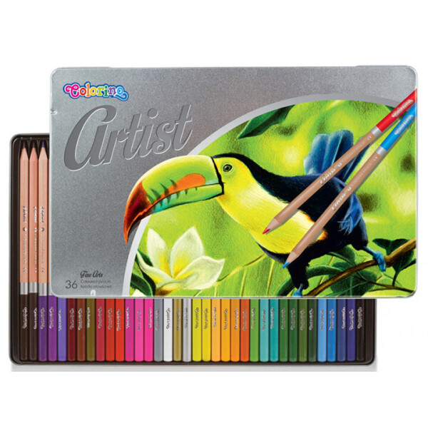 

Карандаши цветные Artist Colorino 36 шт 36 цветов (83270PTR)