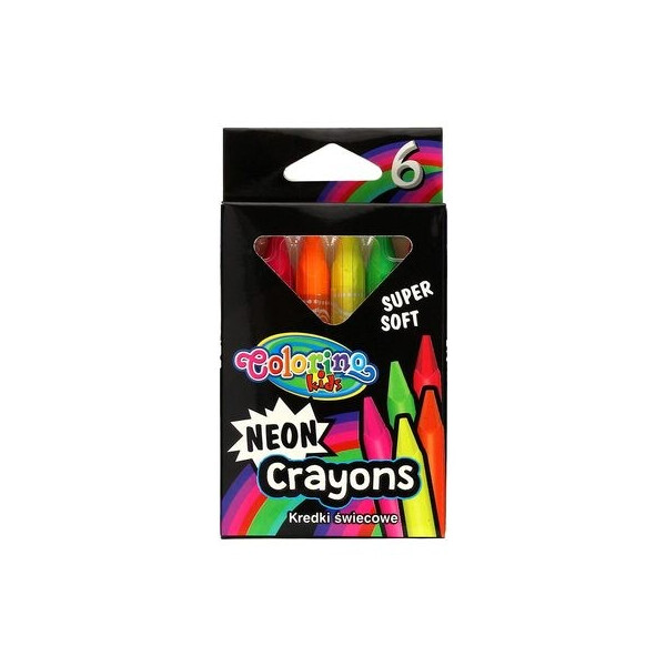 

Карандаши восковые Colorino Neon 6 неоновых цветов 6 шт (92050PTR)Карандаши восковые Colorino Neon 6 неоновых цветов 6 шт (92050PTR)