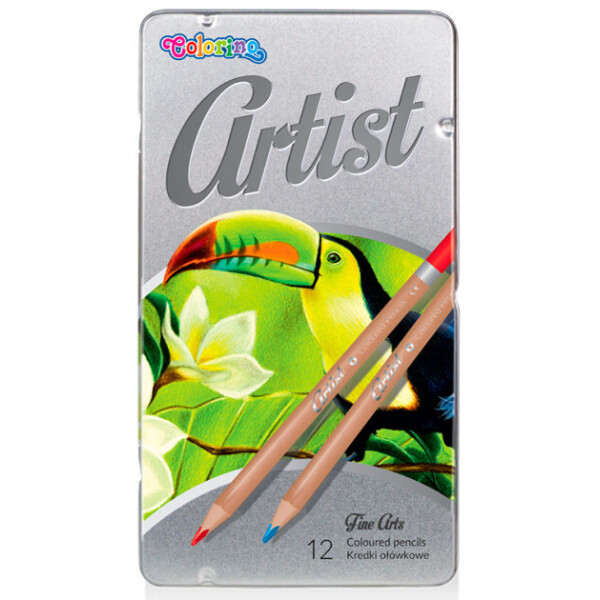 

Карандаши цветные Artist Colorino 12 шт 12 цветов (83256PTR)