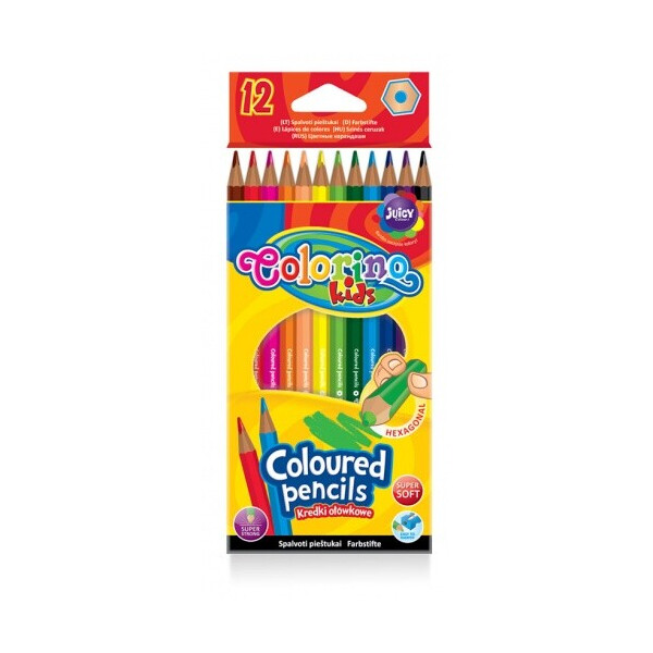 

Карандаши цветные Colorino 12 цветов (14687PTR/1)