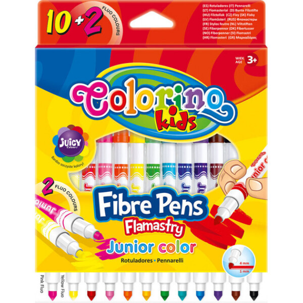 

Фломастеры Colorino Junior 12 шт (34609PTR)