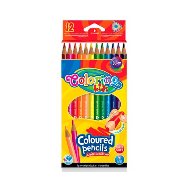 

Карандаши цветные Colorino 12 шт 12 цветов (51798PTR)