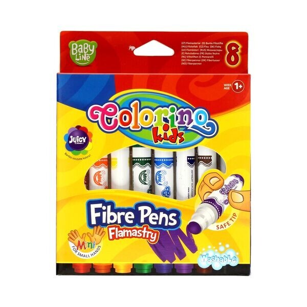 

Фломастеры Colorino для самых маленьких 8 цветов (32100PTR)